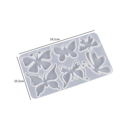 Silicone Mold for DIY Earrings and Pendants (Epoxy Resin Casting)