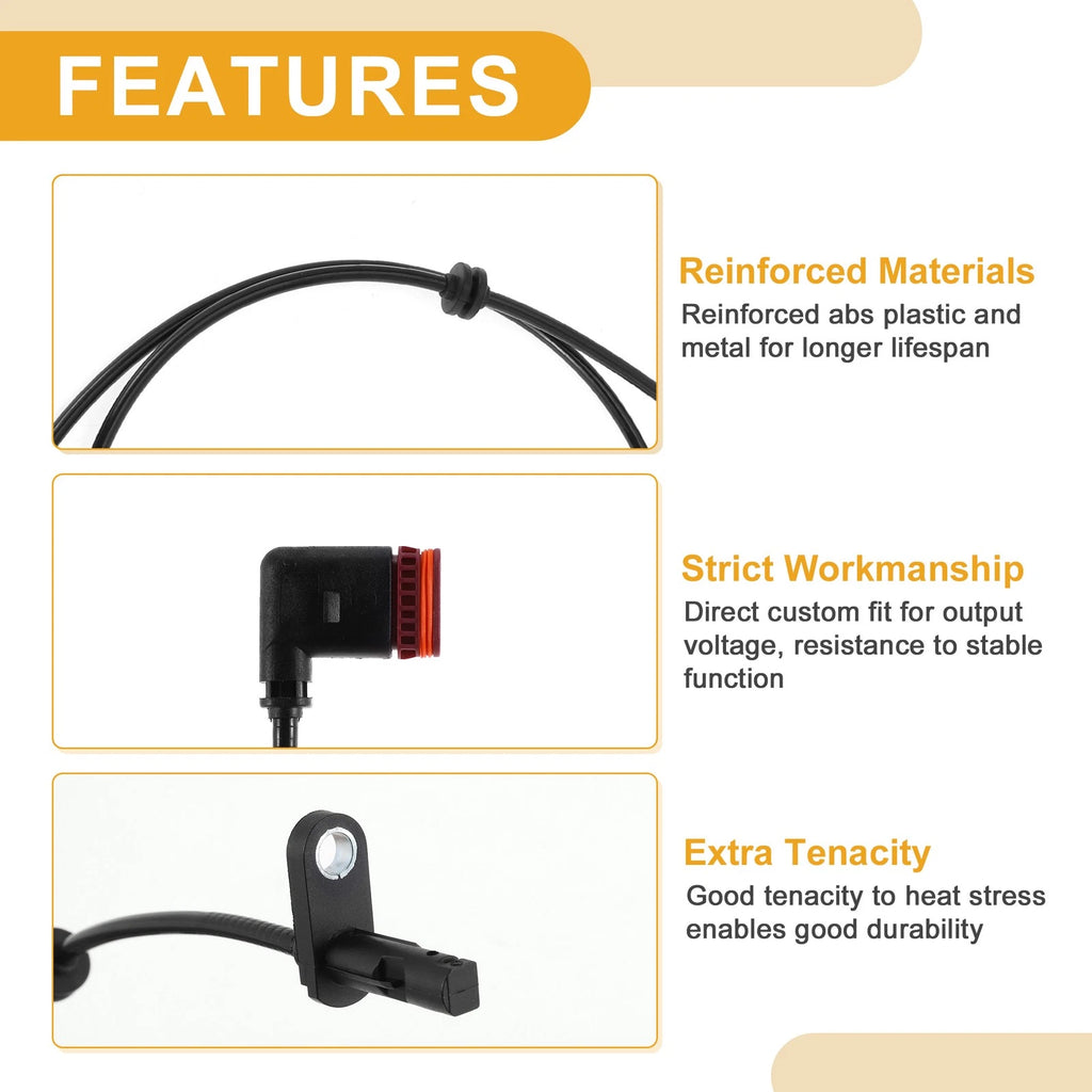 ABS Wheel Speed Sensor Replacement for Mercedes-Benz E550 Rear (2010–2016)