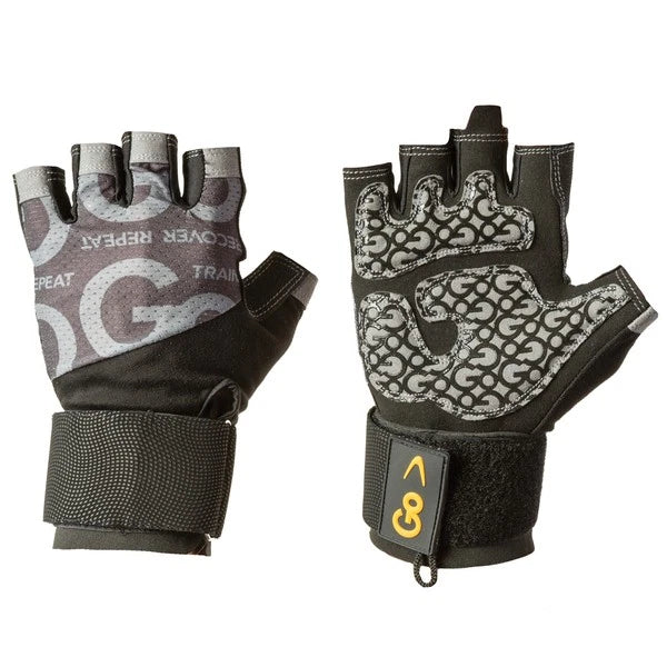 Pro Trainer Wrist-Wrap Gloves for GoFit GF-GTCW-M (Medium)