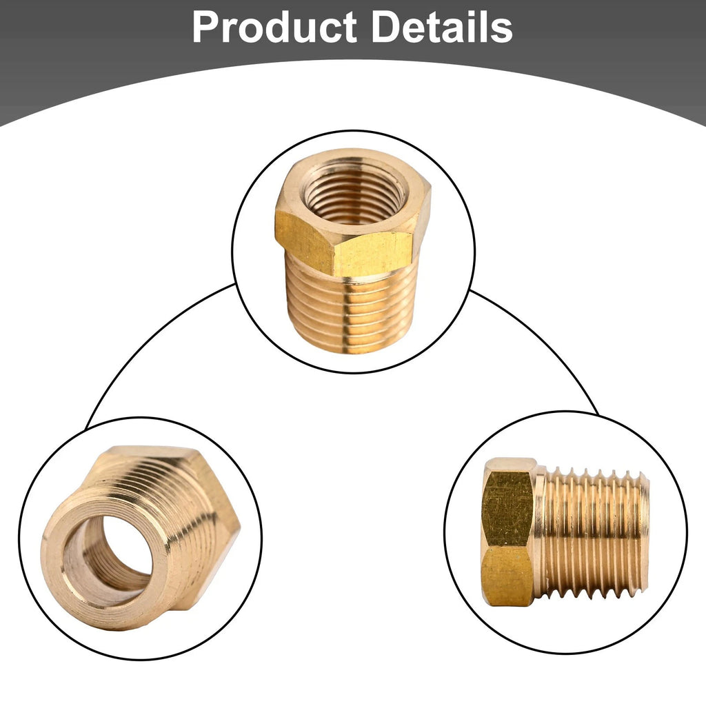 NPT Male to Female Adapter Threaded Fitting for Plumbing Projects