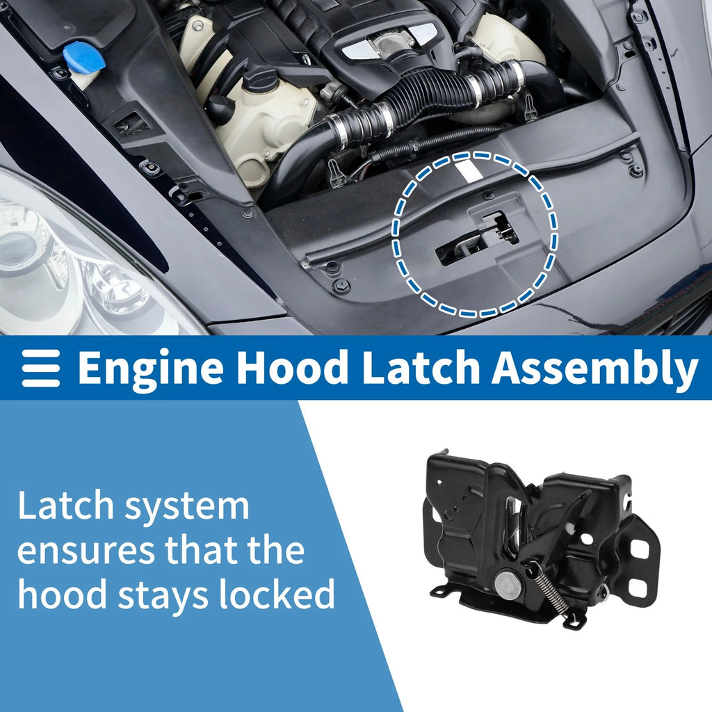 Hood Latch Assembly for Dodge Durango (2011–2022) Replacement