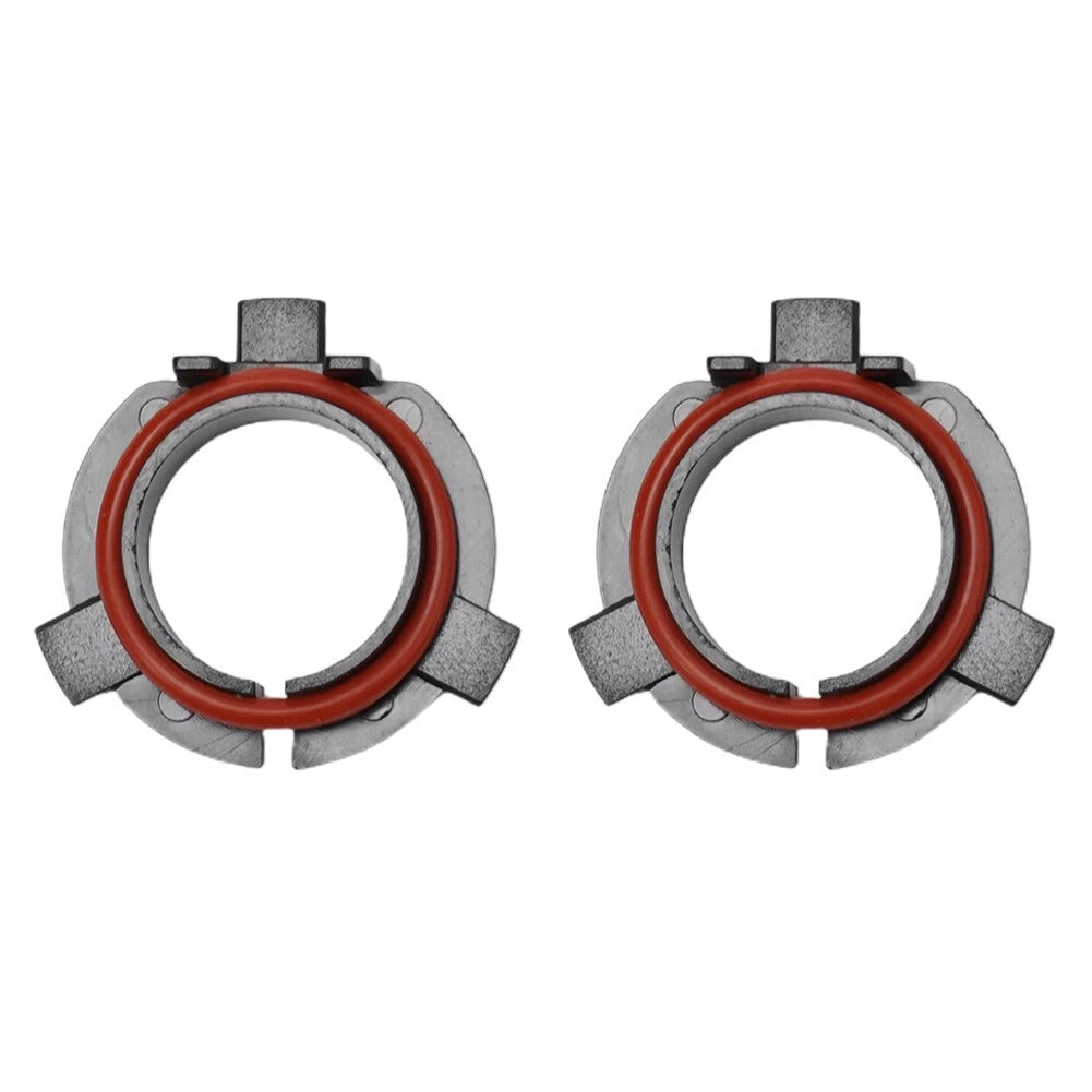 2X H7 LED Headlight Bulb Adapter Holder Socket for Kia