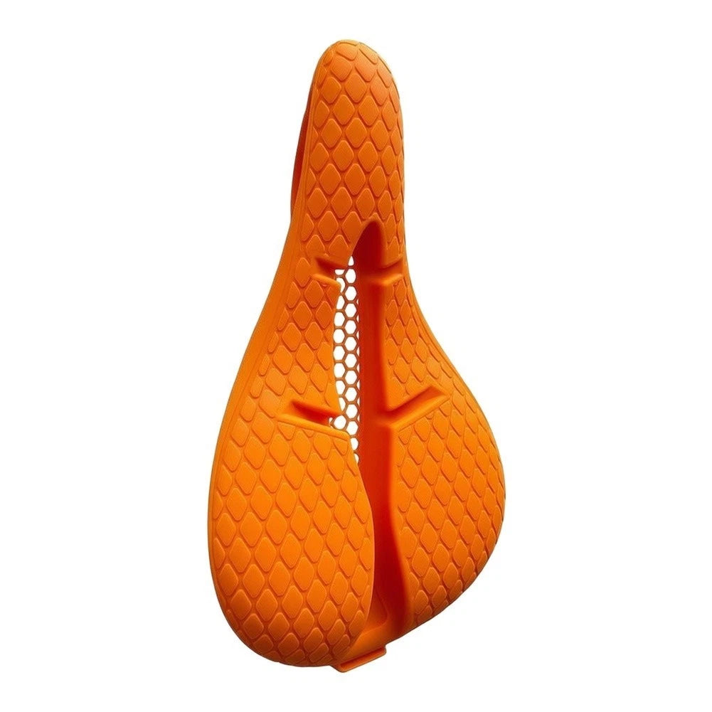 Thick Silicone Saddle Cover for Bicycle (Breathable, Waterproof, Comfort Fit)
