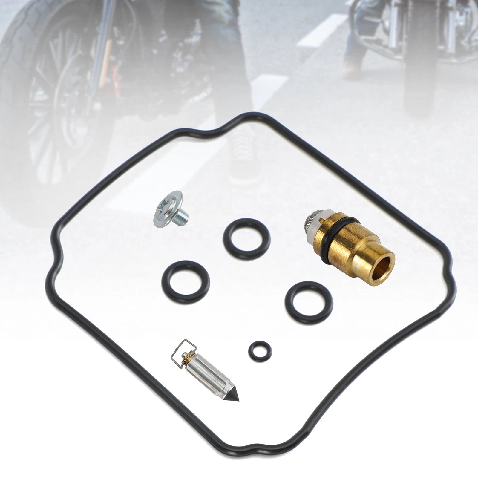Carburetor Rebuild Repair Kit for Yamaha FZR400 (1988–1990) 1WG R/RR