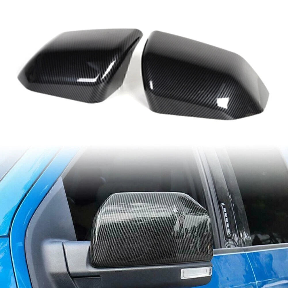 Carbon Fiber Mirror Caps for Ford F-150 (2015–2019)