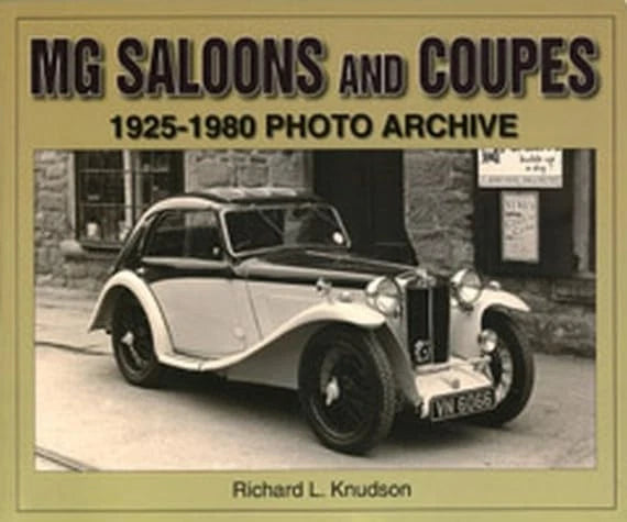 Photo Collection for MG Saloons & Coupes (1925–1980)