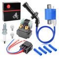 Starter Relay Solenoid & Ignition Coil for Yamaha YXR660F Rhino 660 (2004–2007)