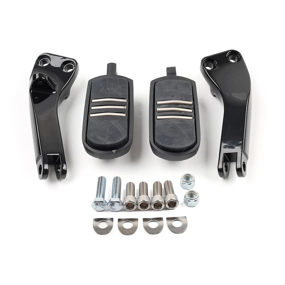 Passenger Foot Pegs Mount Support Bracket for Harley Dyna Glide (2006–2017)