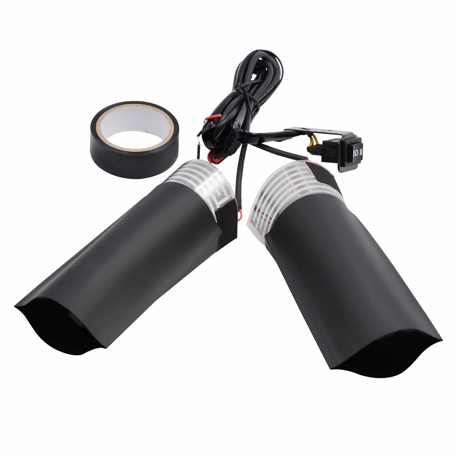 12V Heated Hand Grips for Motorcycle (Multi-Temperature)