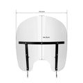 Clear Windshield for Harley Heritage Softail Fatboy Slim (2000–2017)