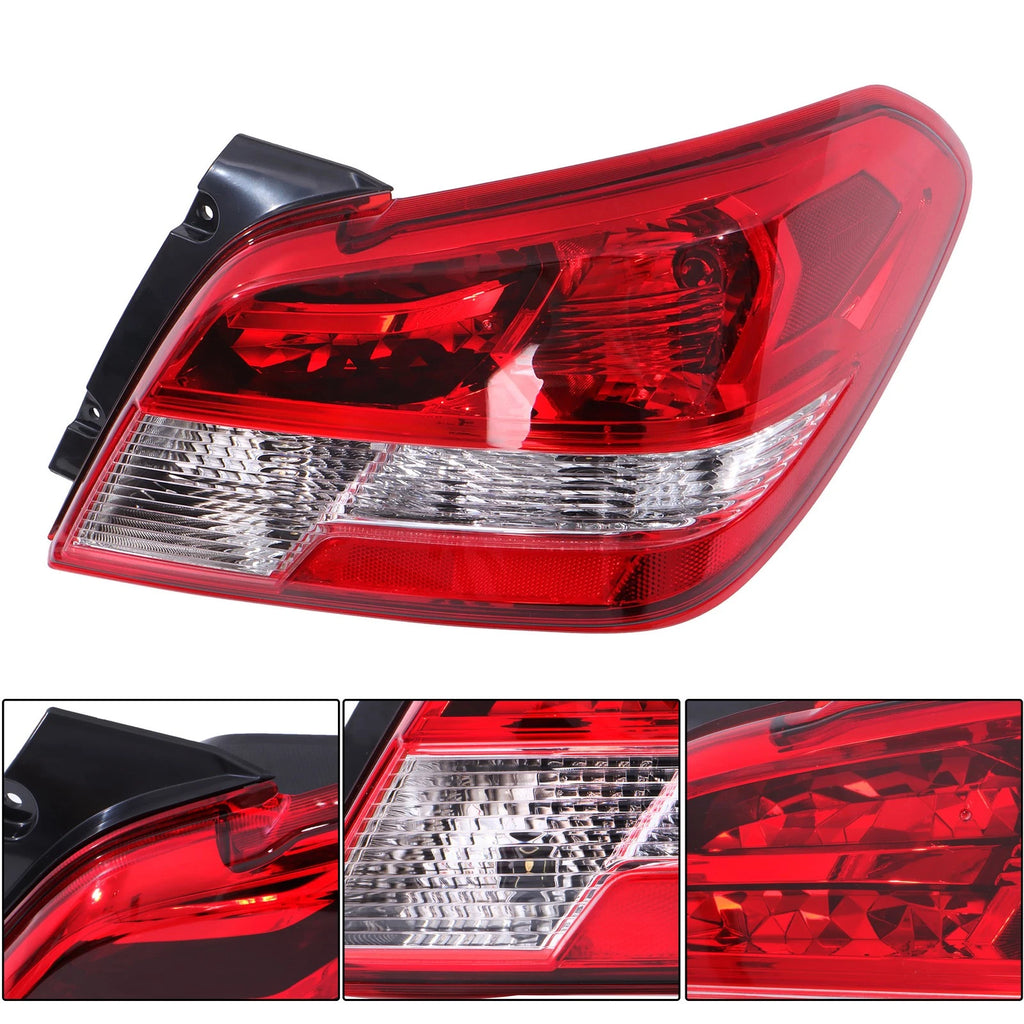 Taillight for Mitsubishi Mirage G4 (2017–2020) - Passenger Side, Red
