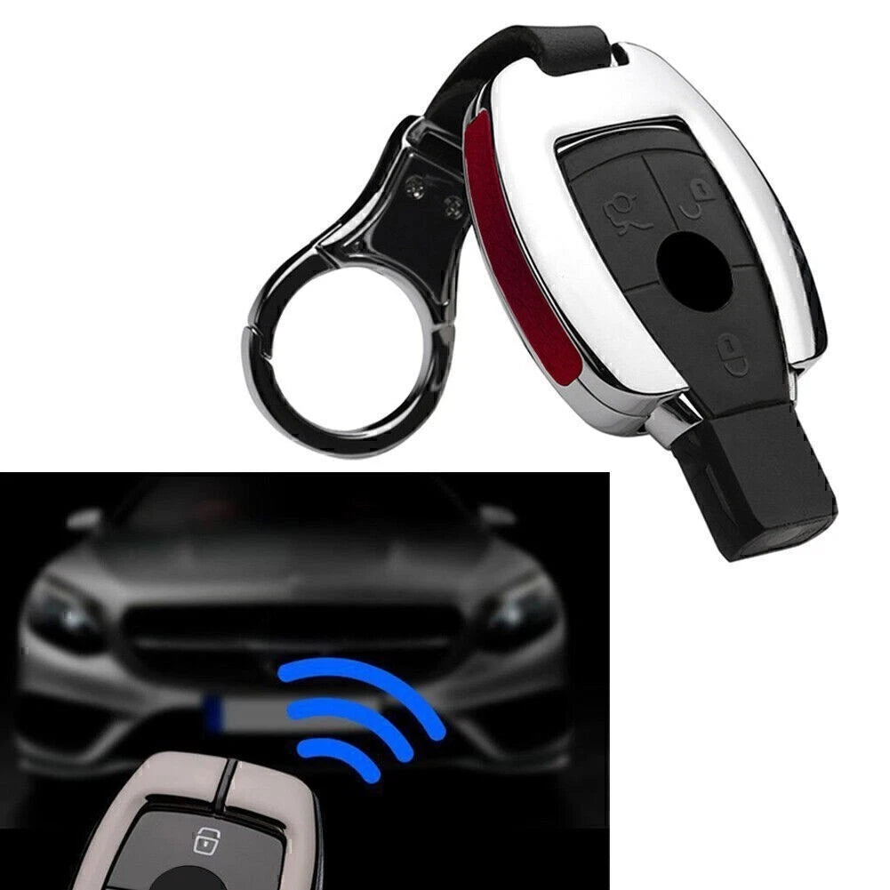 Key Cover Shell Case for Mercedes-Benz A B C E Class GLA GLC (2010–2023)