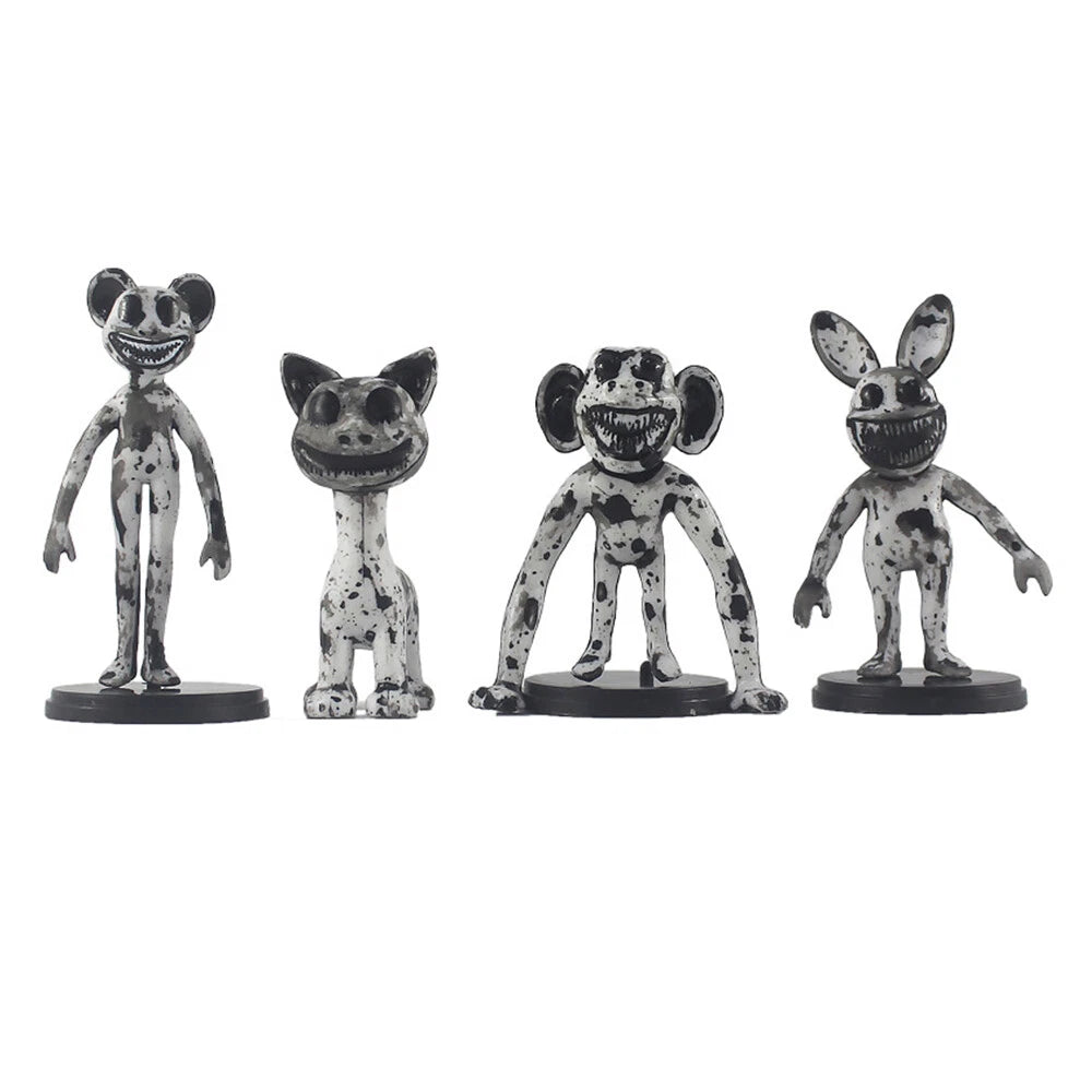 8Pcs Action Figures for Game Fans (Horror Party Decor)
