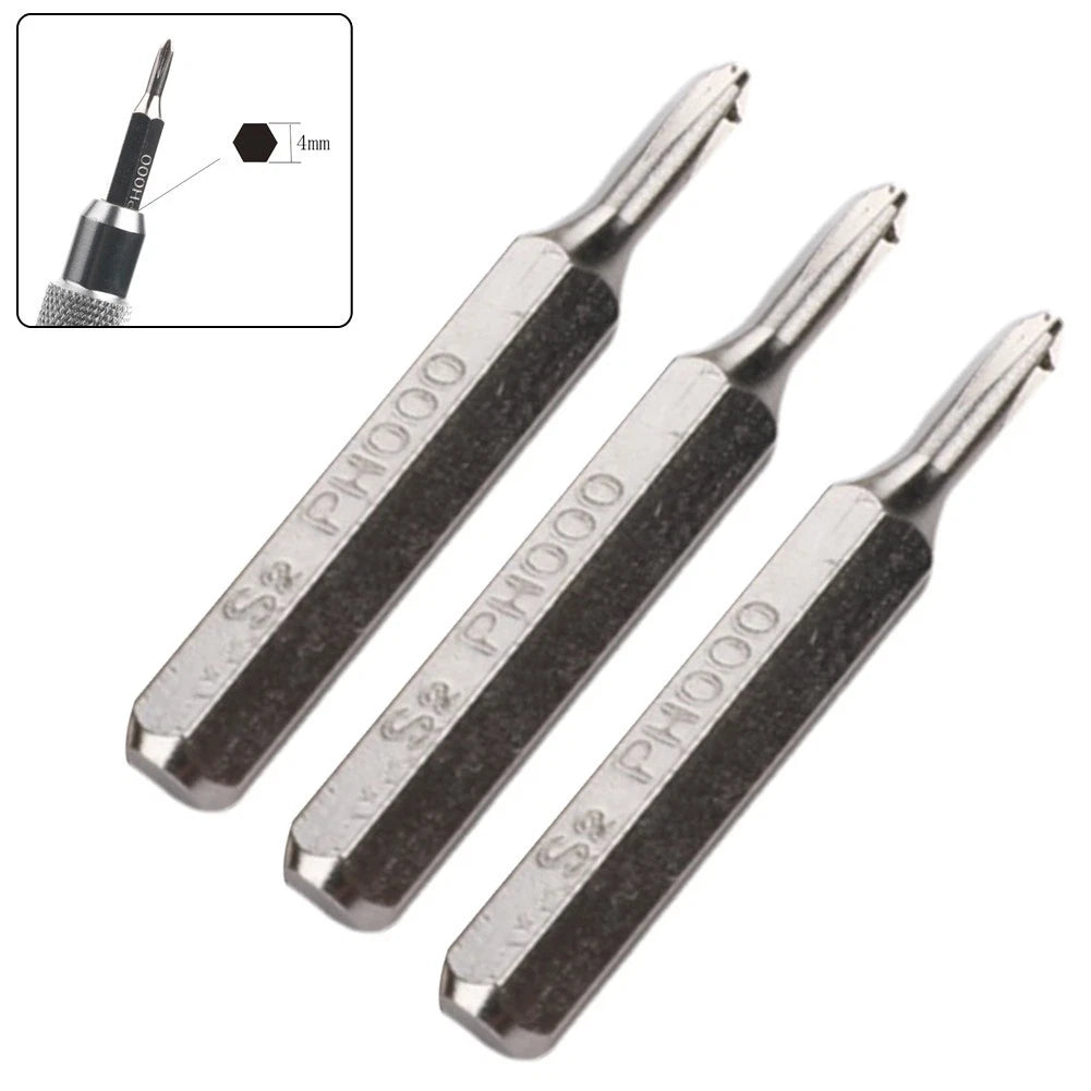 Screwdriver Bits for Power Tools (Chrome)