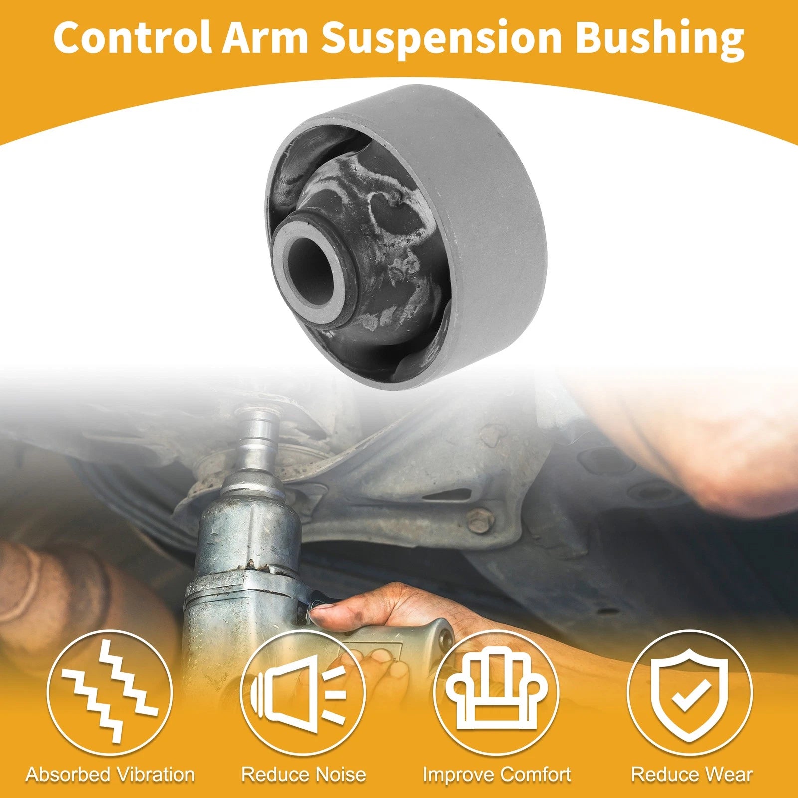 Rear Lower Track Control Arm Bushing Replacement for Citroen C4 (2012–2023)