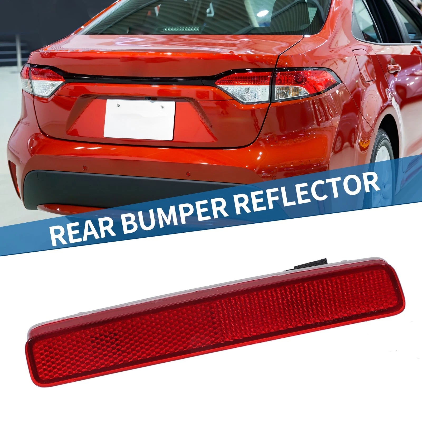 Rear Left Bumper Reflector Replacement for Toyota Corolla (2020–2023)