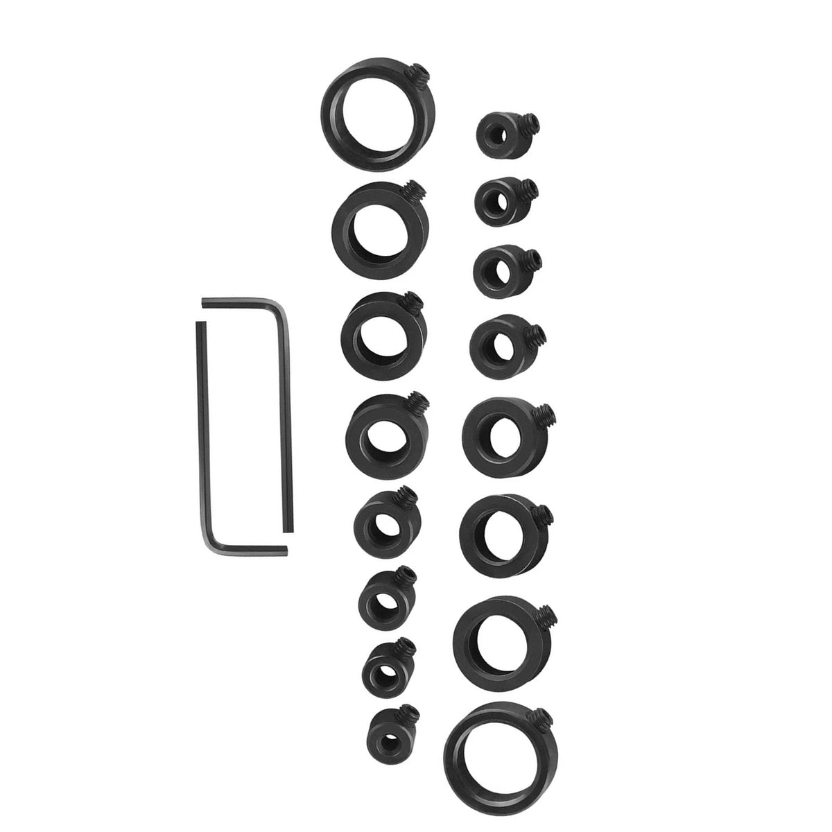18 Piece Depth Stop Drill Bit Set for