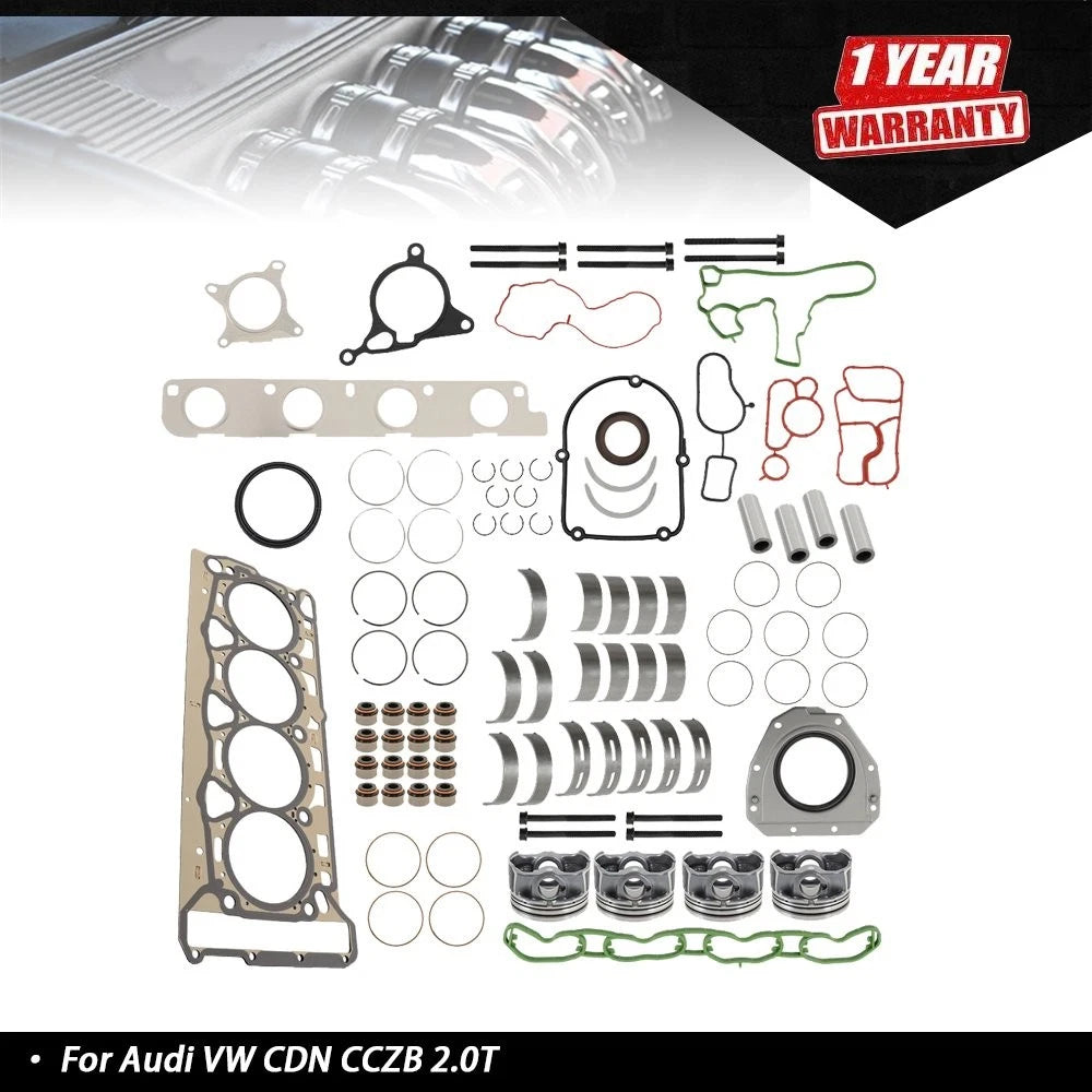 Engine Overhaul Kit for Audi VW CDN CCZB 2.0T