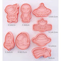 8 Piece Cookie Molds for Baking