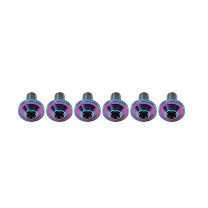 6X M6x30mm Titanium Alloy Torx Head Screws for Motorcycle