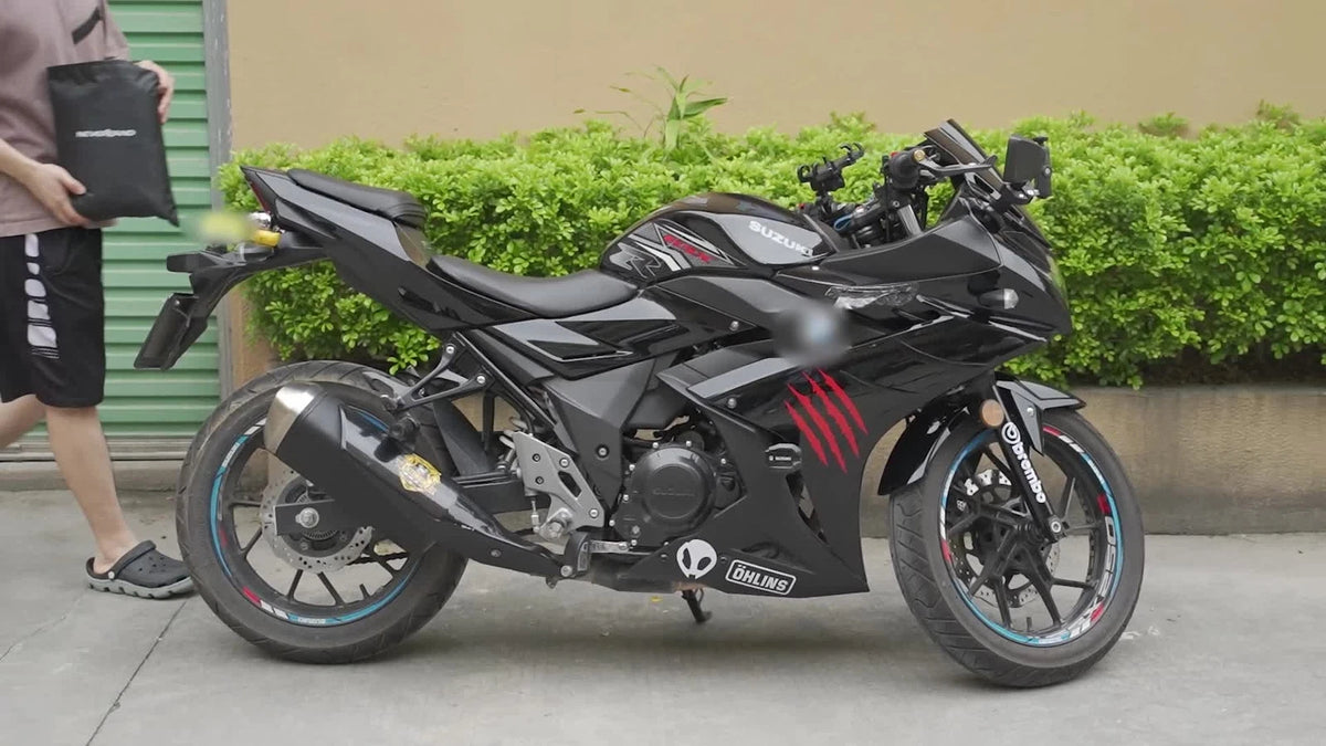 Motorcycle Cover for M-4XL (Waterproof, Outdoor, UV Protect)