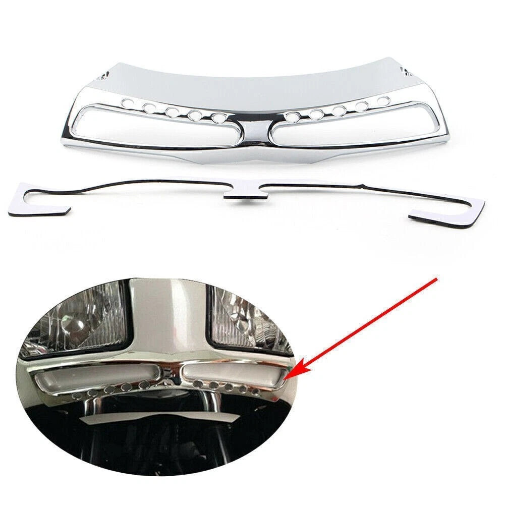 Front Fairing Eyebrow Trim for Honda GL1800 (2001–2011) - Pair