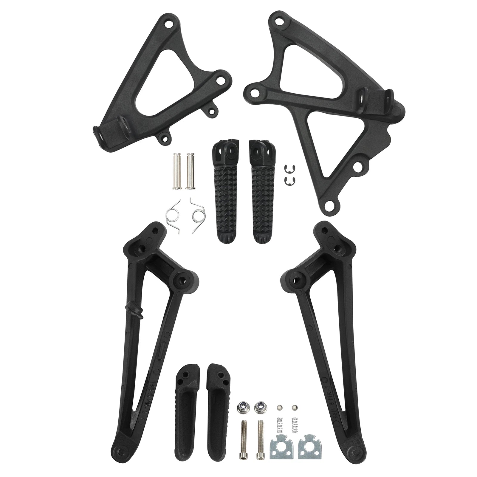 Foot Peg Mount Bracket Set for Yamaha YZF R1 (2009–2014)