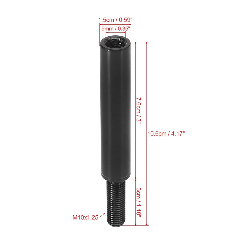 Gear Shift Knob Extender for Nissan 370Z M10x1.25 (2009–2021)