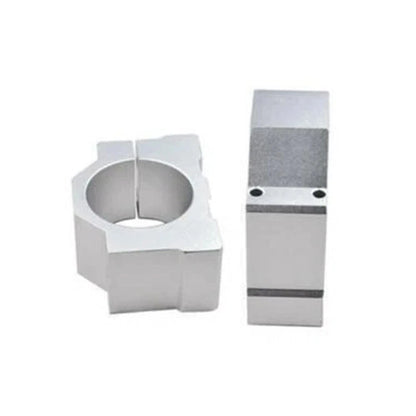 CNC Aluminum Bracket for Spindle Motors 40mm to 80mm