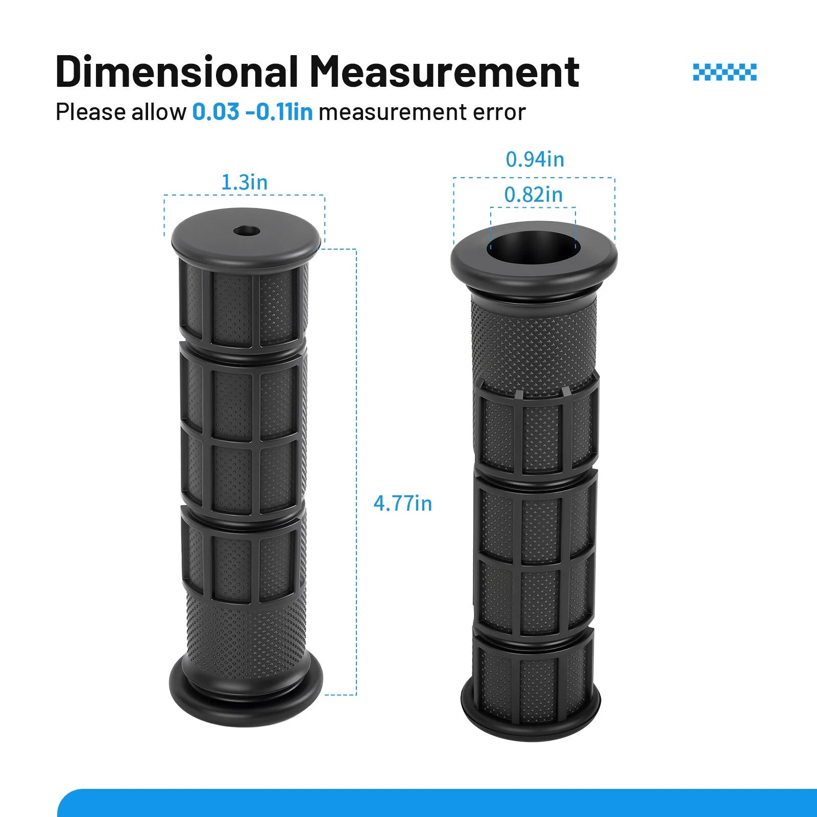 2X Handlebar Grips for Polaris Sportsman 850 (2009–2025) Sportsman 1000 (2015–2025)
