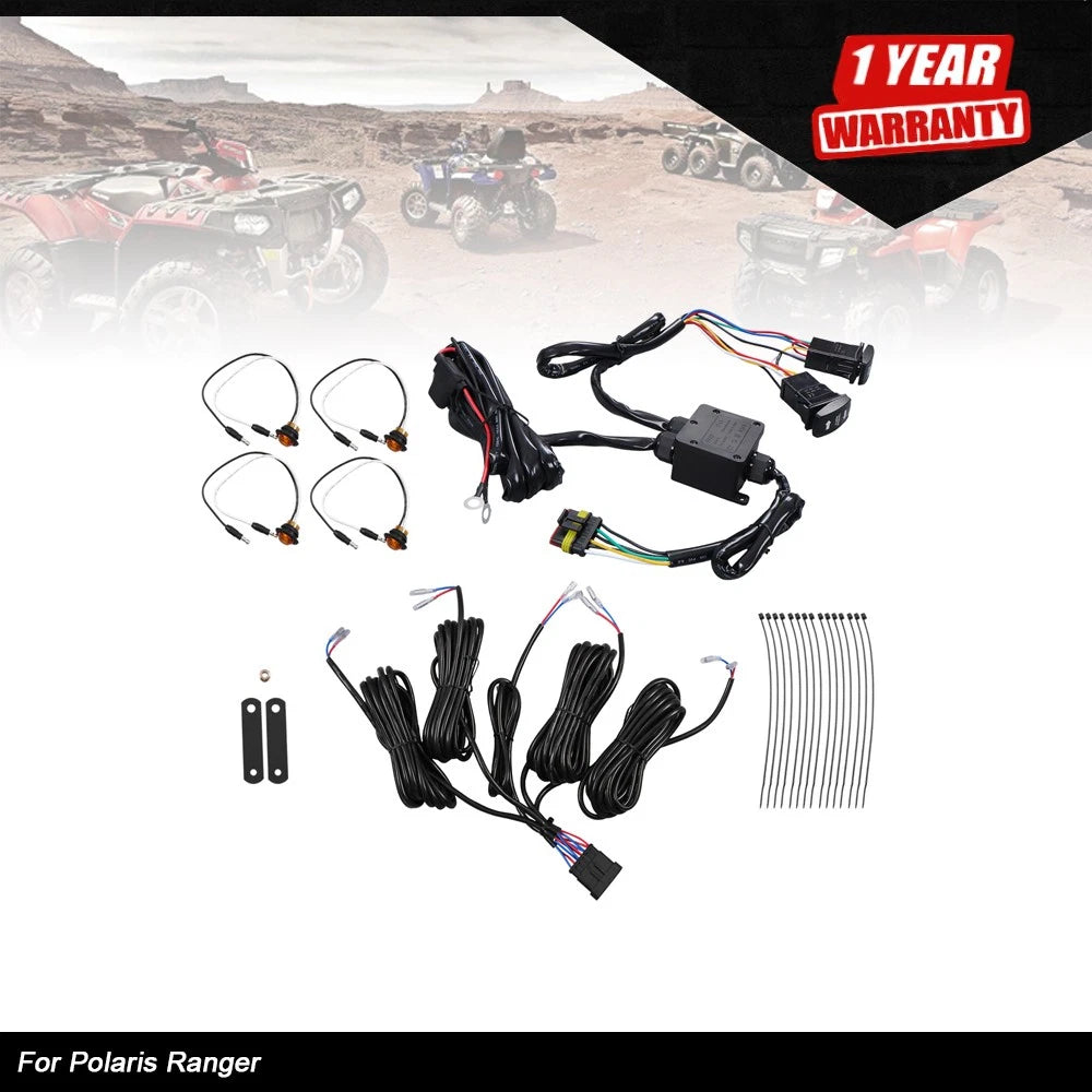 Turn Signal Kit for Universal UTV (Plug-and-play Design)