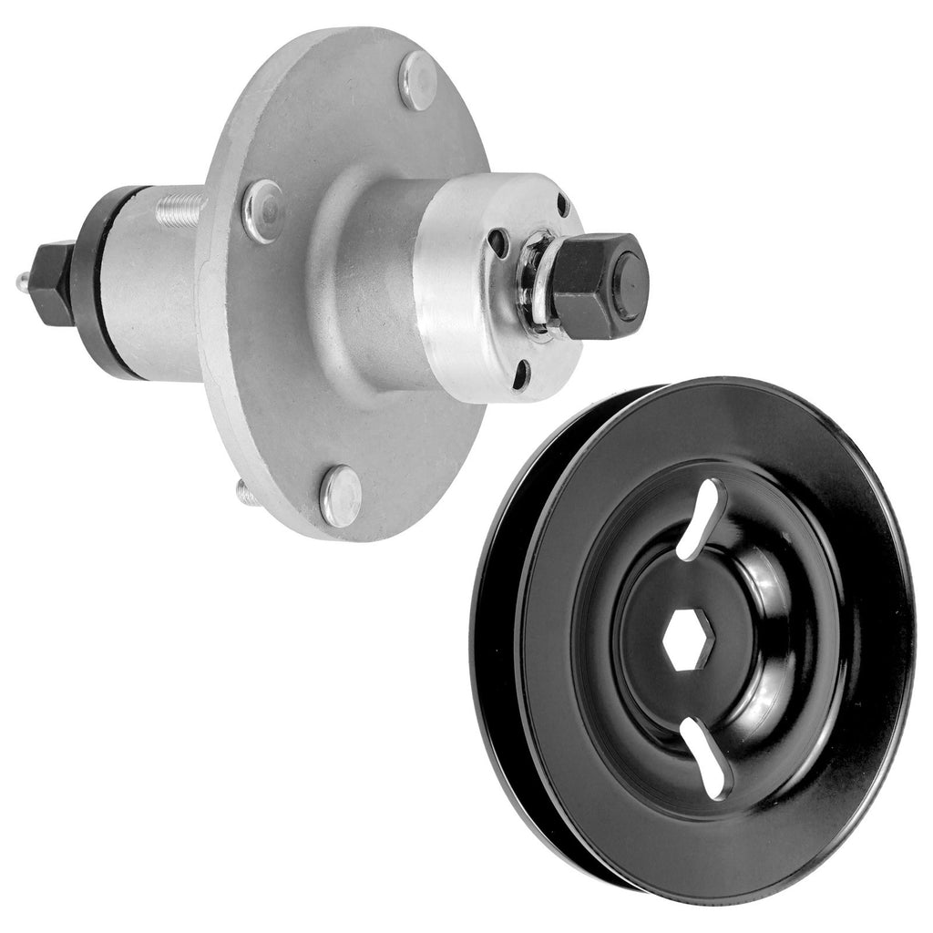 Deck Spindle and Pulley Assembly for John Deere Z245 EZtrak (2008–2015)