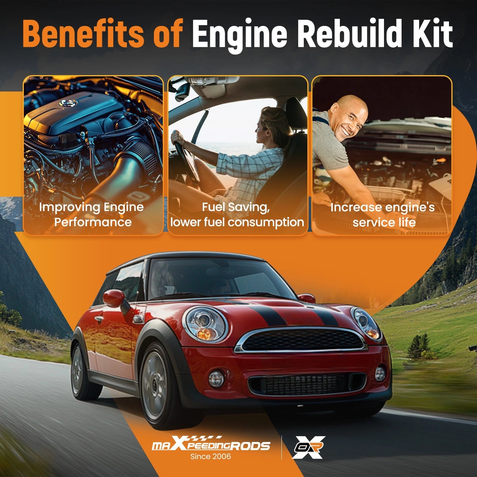 N14 1.6T Engine Rebuild Kit for Mini Cooper (2001–2006)