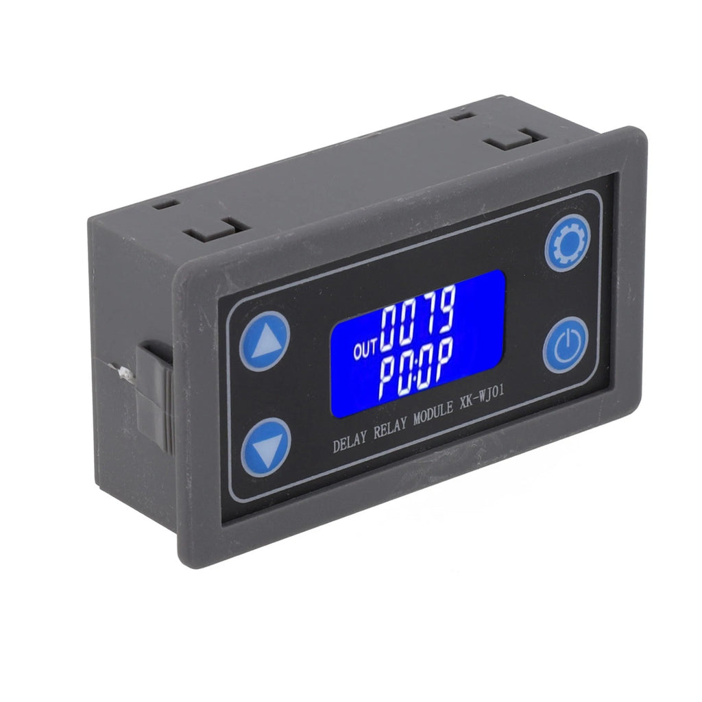 Time Delay Module for DC 12V with LCD Display and Digital Timer