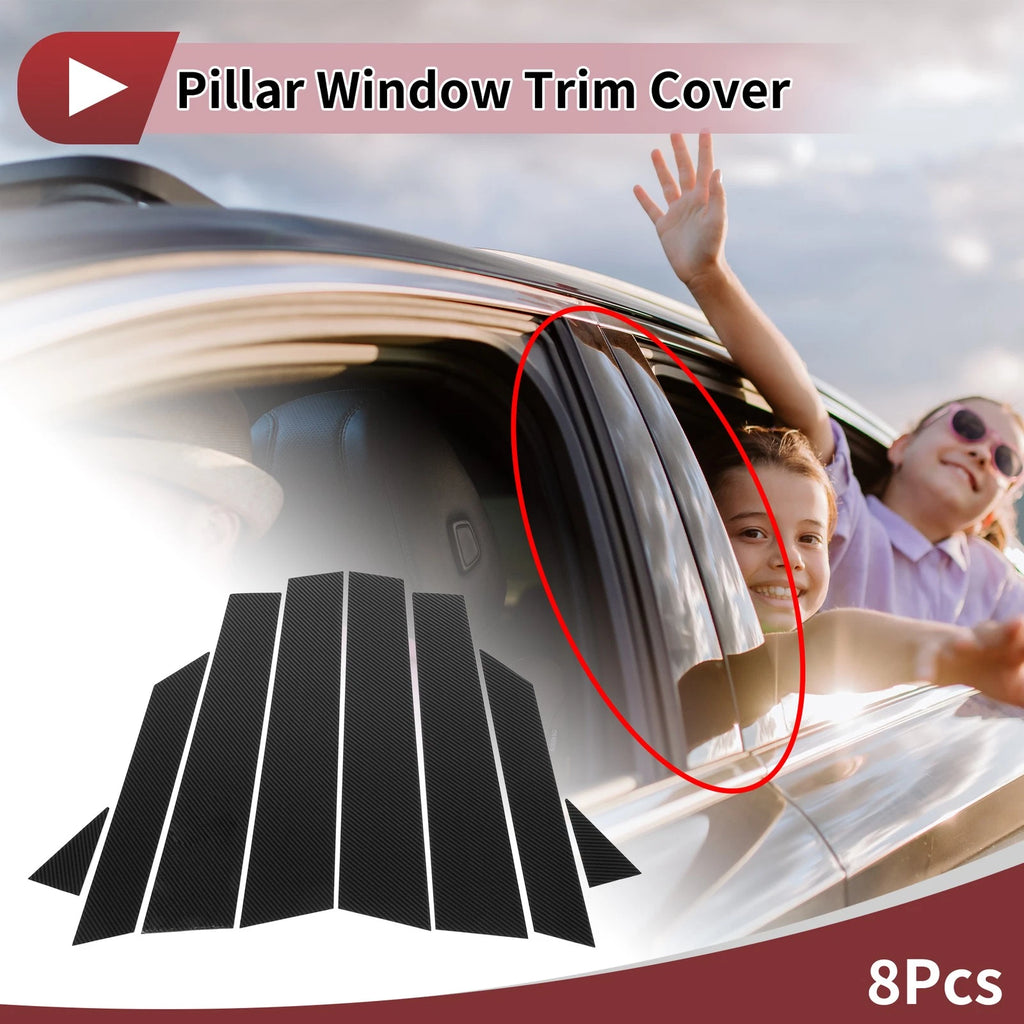 Door Pillar Window Trim Kit Replacement for Audi A3 Hatchback (2013–2020)
