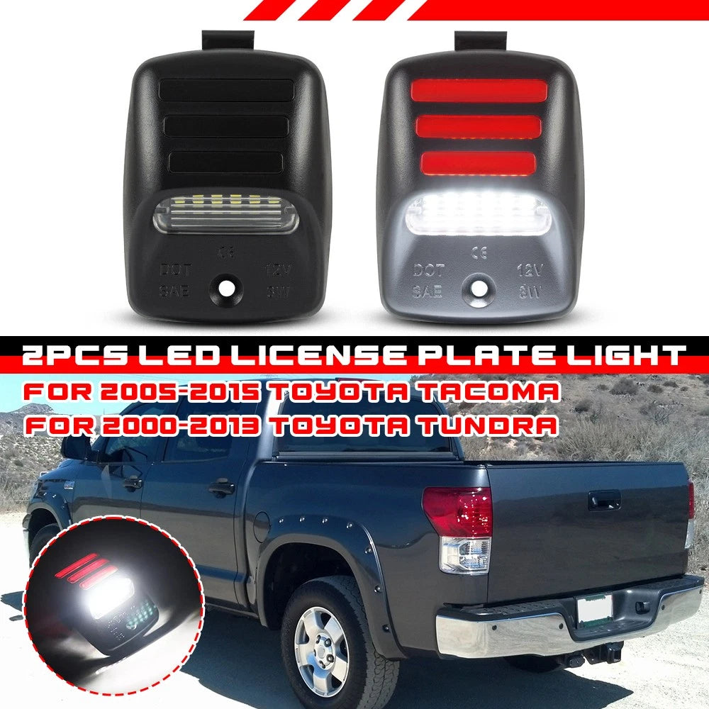Set of 4 LED Tail Lights for Toyota Tacoma (2005–2015)