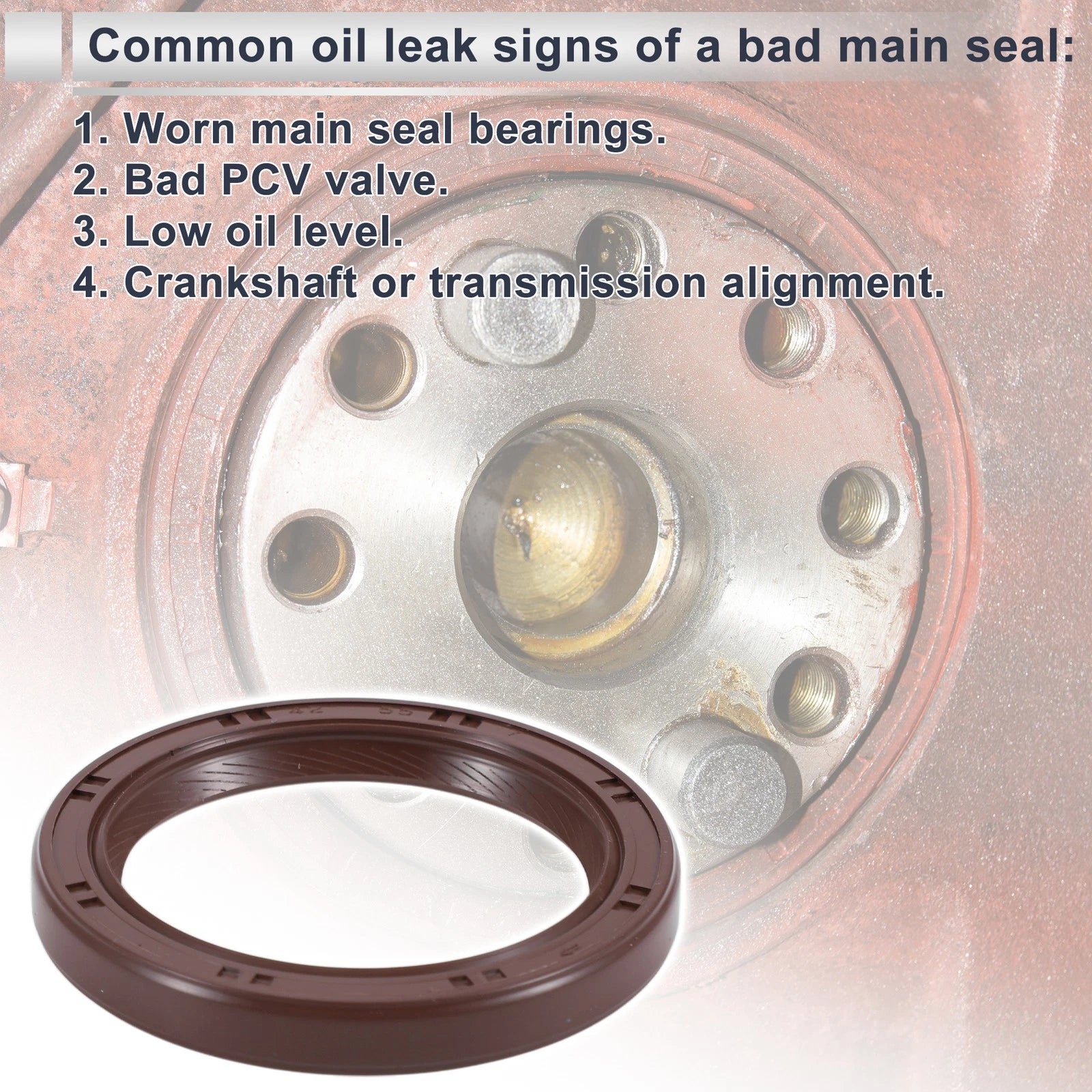 Front Crankshaft Oil Seal Replacement for Hyundai Sonata (2005–2015)