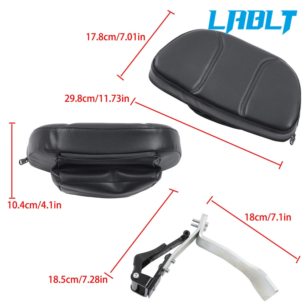 Removable Mount Driver Backrest for Can-Am Spyder RT RT-S (2010–2019)