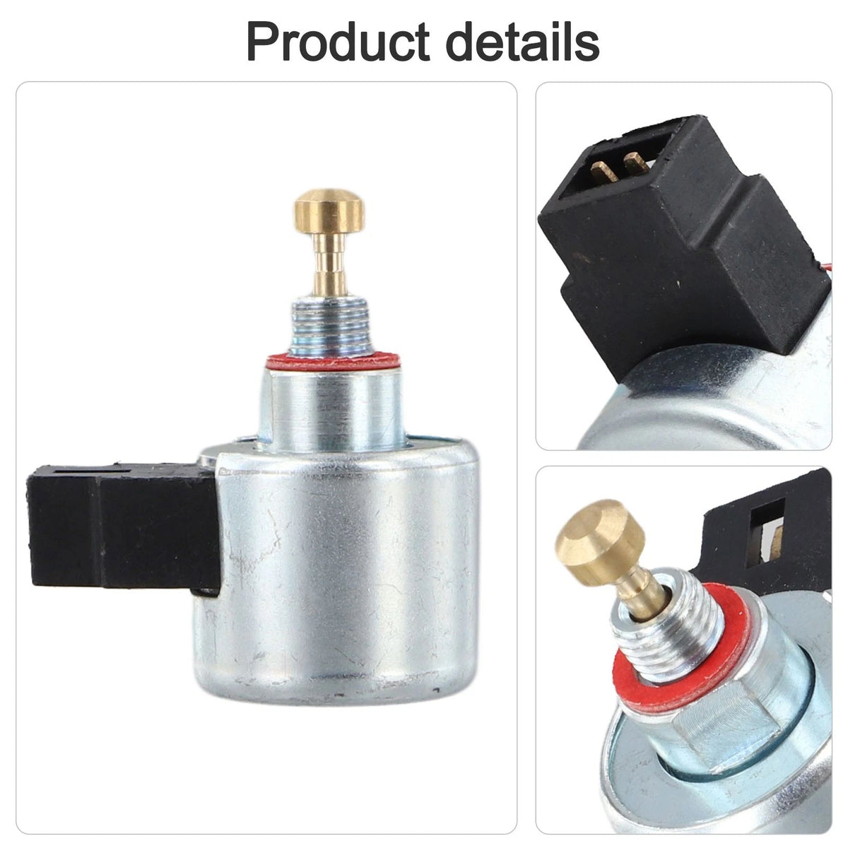 Fuel Solenoid Valve AUC13676 for Tractors Mowers E160 Z735E (Efficient Design)