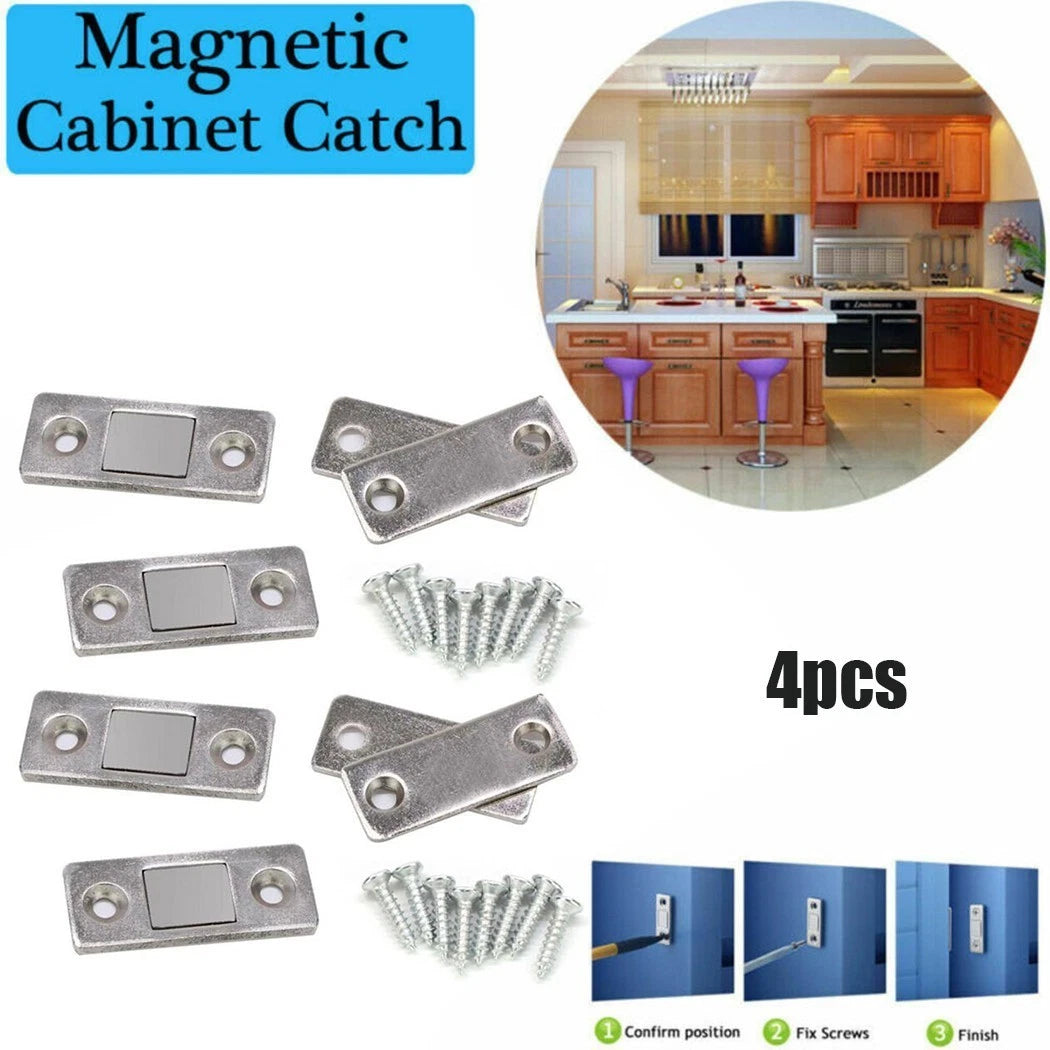 8X Strong Door Latch for Cabinet Catch (Magnetic)