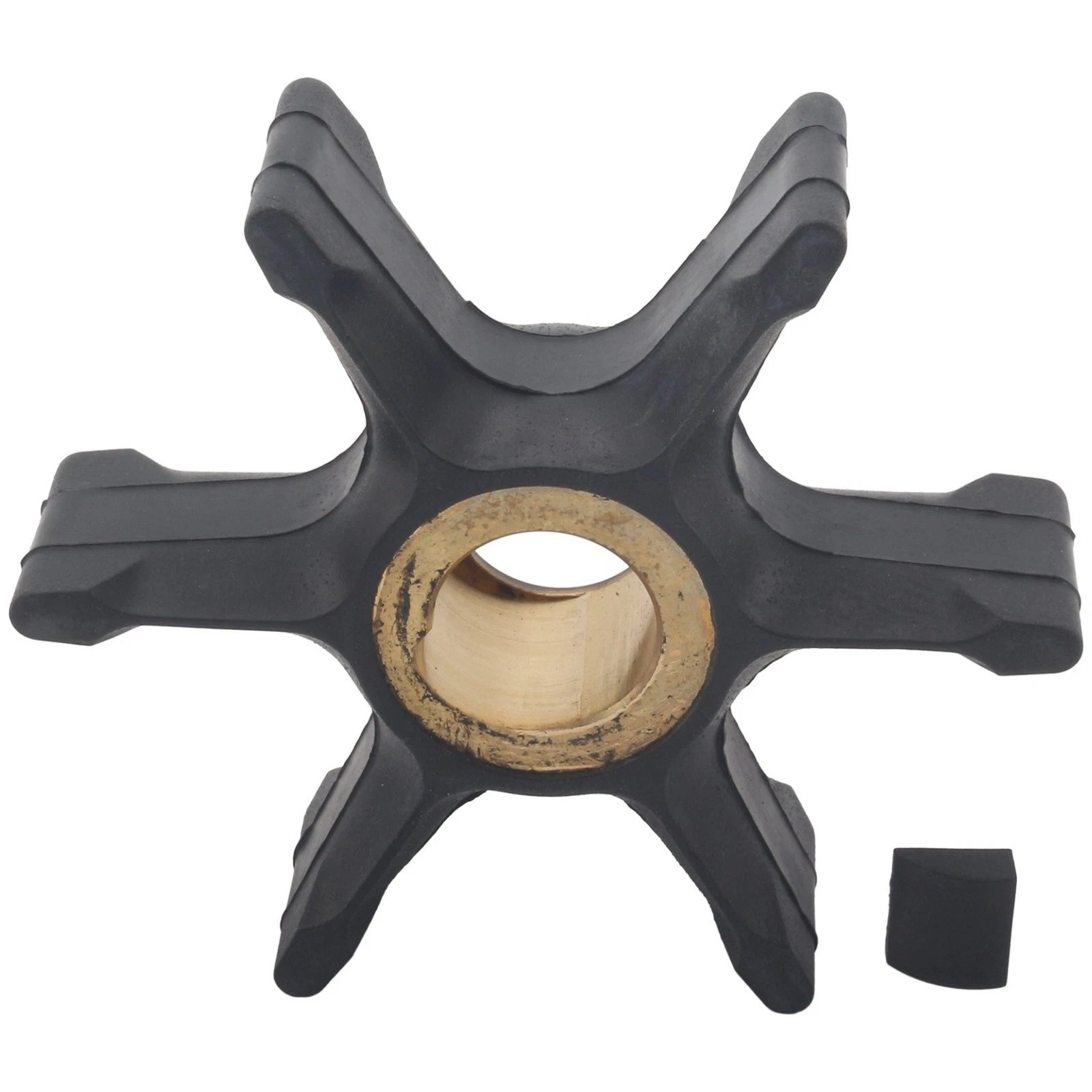 Water Pump Impeller & Key for Evinrude Johnson Outboard 40-75 HP (0396725)