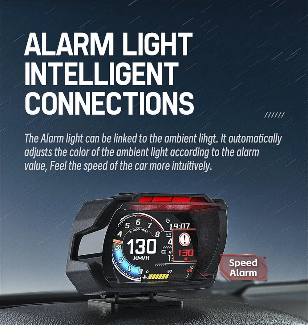 OBD2 Head Up Display HUD for Universal Vehicles (2010–2023)