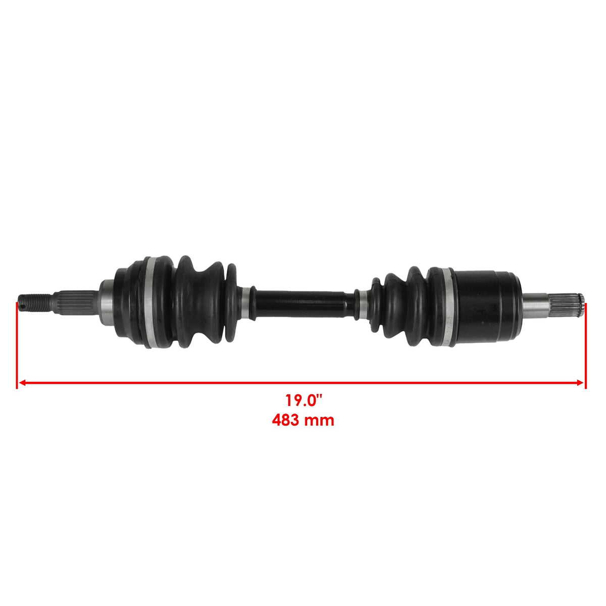 Front Left CV Joint Axle for Honda Rubicon 500 TRX500FA 4X4 (2001–2004)