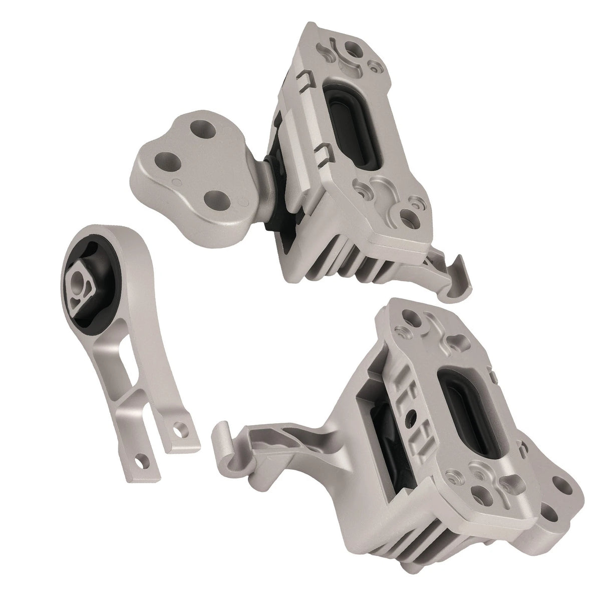 3X Engine Motor Mount Kit for Chrysler 200 (2015–2017) Jeep Cherokee (2014–2019)