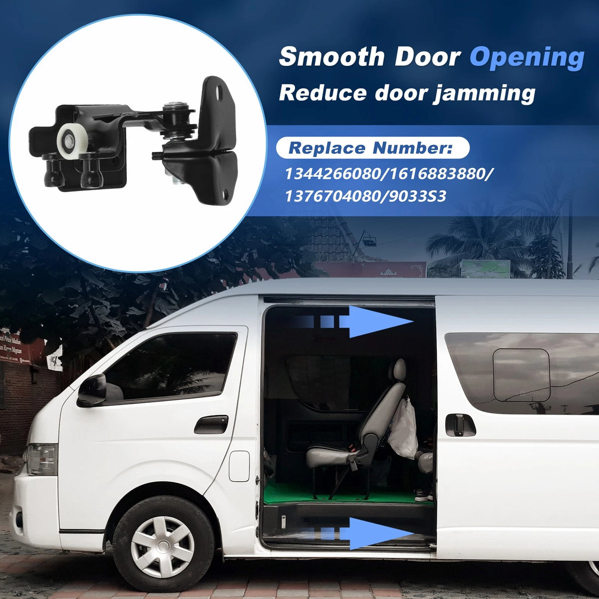 Sliding Door Roller for Citroen Jumper 3 (2006) 1344266080