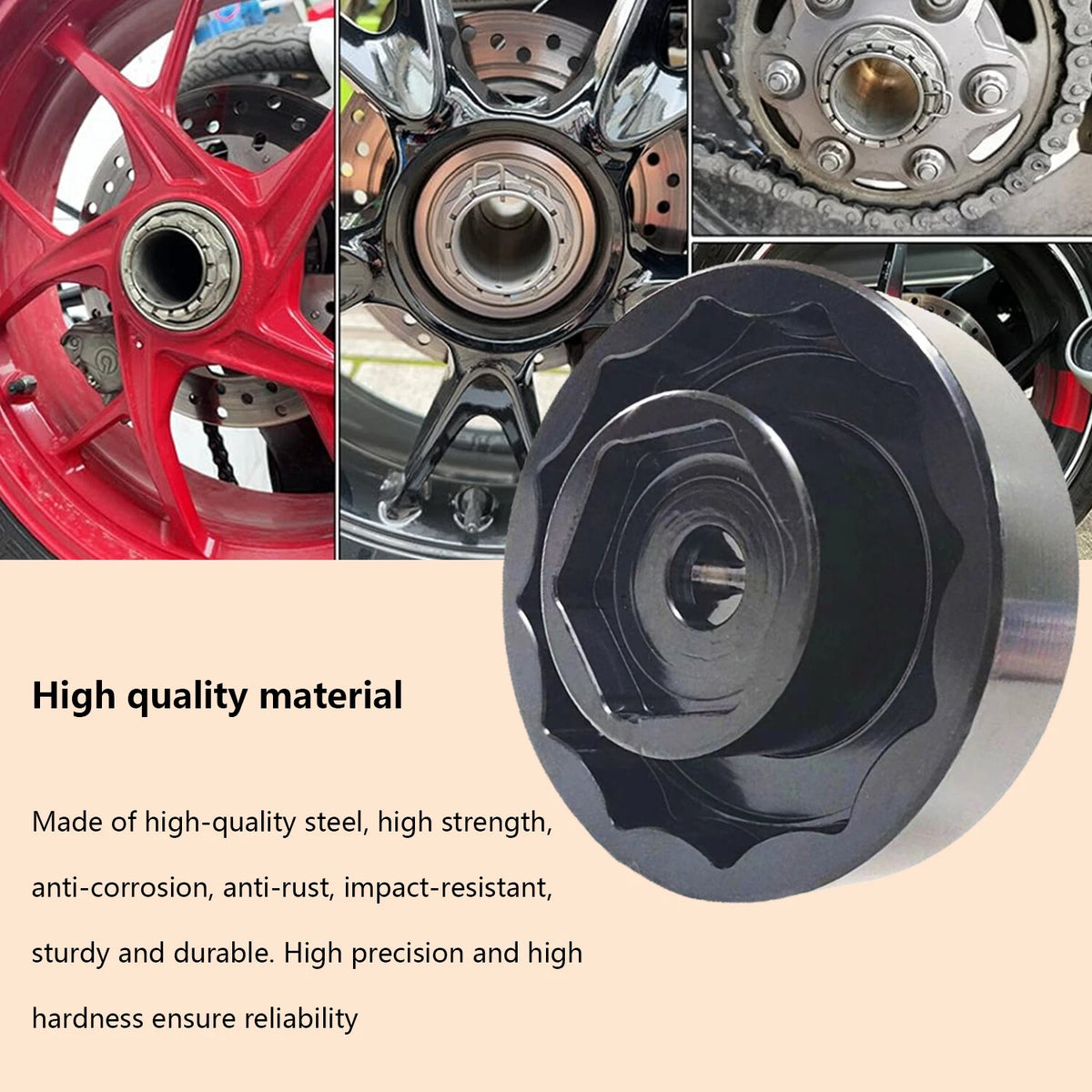 Wheel Axle Nut Socket Tool for Ducati Multistrada Monster Super Sport (2010–2023)
