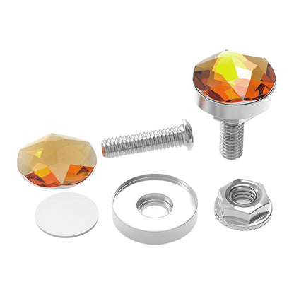 Motorcycle Screws for M6 Rear License Plate Holder (ABS Aluminum)