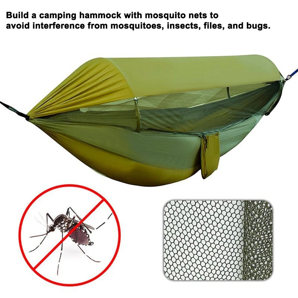 Quick-Opening Tent Canopy for Camping (Sun and Rain Protection)