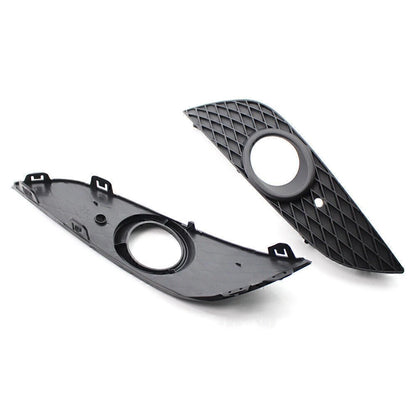 L+R FRONT BUMPER LOWER GRILLE FOG LIGHT HOLE SET For VAUXHALL ASTRA H 2007-2012