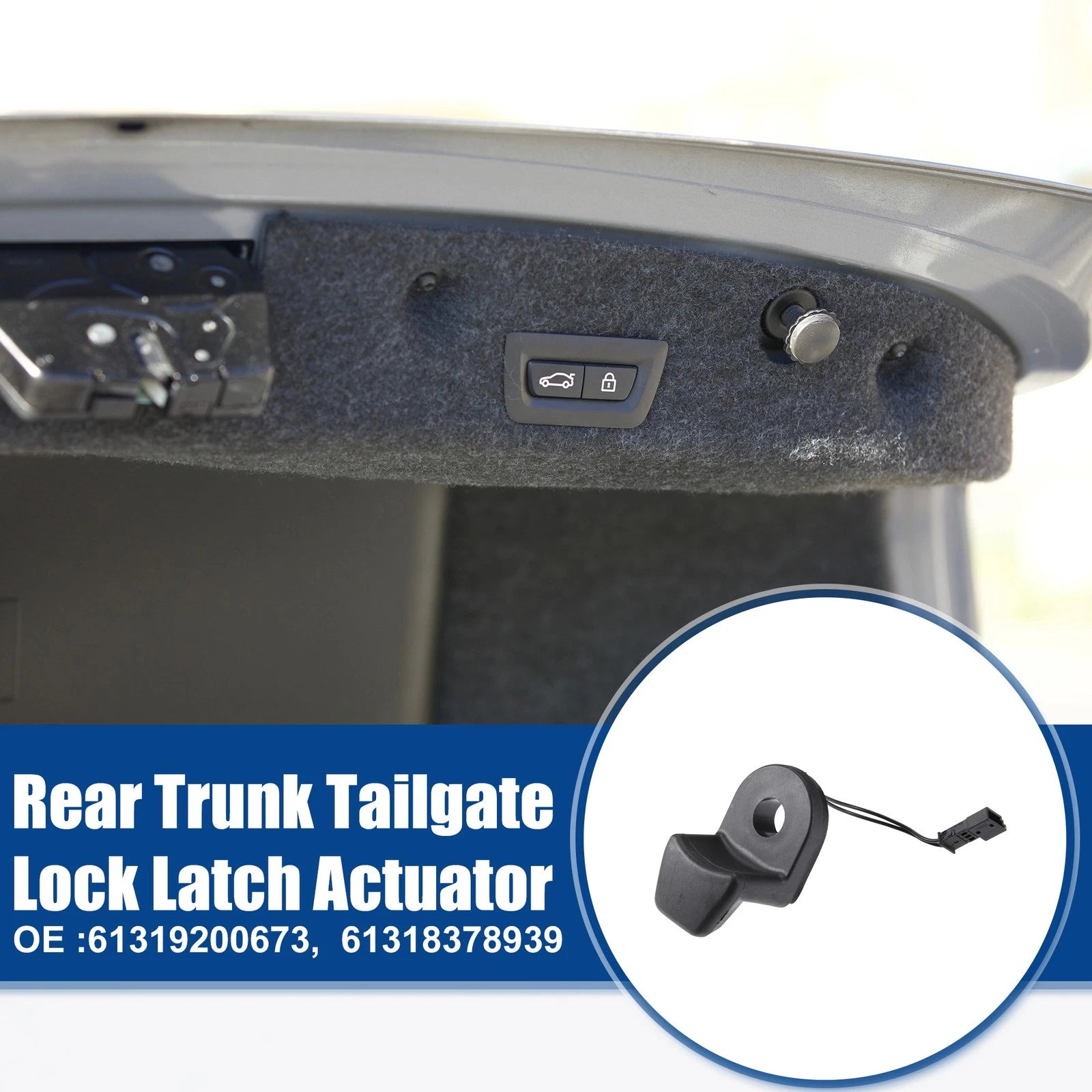 Rear Tailgate Window Control Switch Button for BMW 325i 328i E46 E90 (1999–2013)